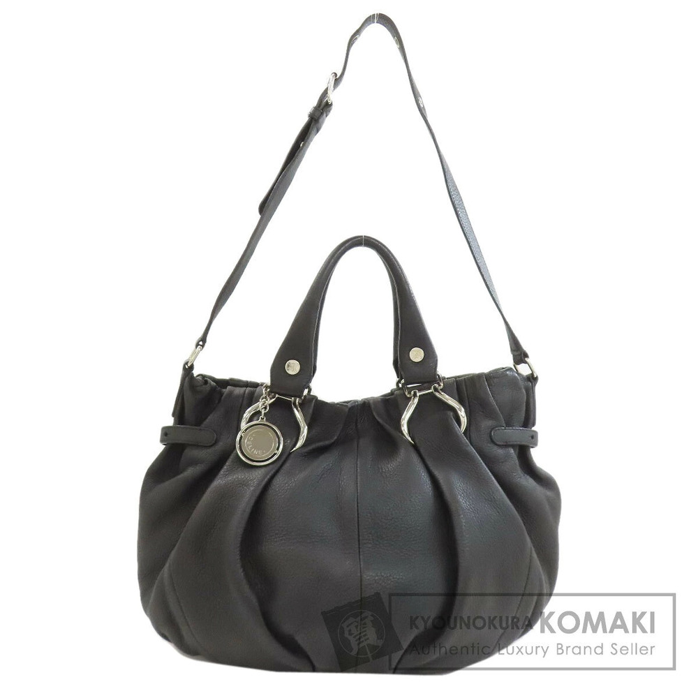 Celine Pillow Handbag Leather